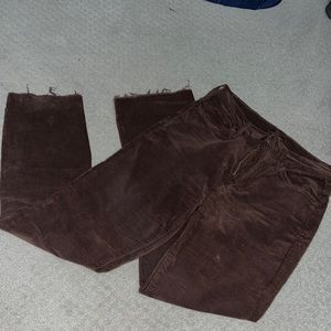 Mother Insider Step Crop Fray size 26